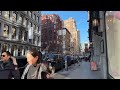 [4K]🇺🇸New York City🗽🚕Walking Broadway Union SQ to Macy's via K-Town, Prince Tea House🫖  Feb. 2024
