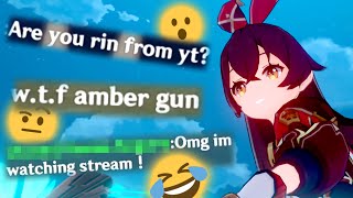 JOINING CO-OP TO SEE IF PEOPLE RECOGNIZE MY AMBER | GENSHIN IMPACT