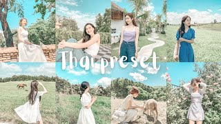 【色调分享】手机版LR调色教程 Mobile Lightroom Thai Preset