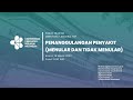 Public Hearing Direktorat Jenderal P2P (Penanggulangan Penyakit (Menular dan Tidak Menular)