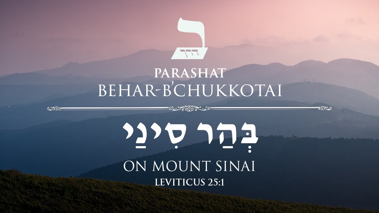 Behar - Bechukotai 5783: Ascension Of Messiah - YouTube