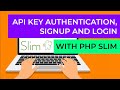 REST API Authentication with PHP & MySQL | Slim PHP Micro Framework Registration and Login Tutorial