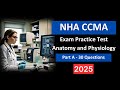 NHA CCMA Practice Test 2025 | Anatomy & Physiology Part A – Updated Questions & Answers