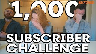 Electroheads go head-to-head: 1,000 subscriber challenge!