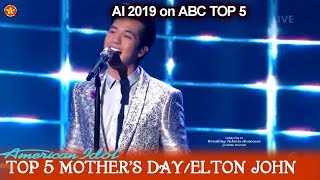 Laine Hardy “Something About The Way You Look Tonight” by Elton John  | American Idol 2019 Top 5