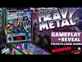 HEAVY METAL PINBALL! Private Label game from Incendium!