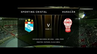 Sporting Cristal Vs Huracán (1-0) - Libertadores 2023 - Fase 3 Vuelta - GIRALT / VARSKY