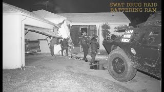 LAPD SWAT Battering Ram 'Drug Bust' (1985)