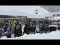 大内宿雪まつり〈高倉神社〉