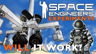 Space Engineers: Space Elevator EXPERIMENT! Will it WORK?