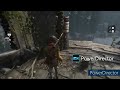 実況 rise of the tomb raider 登る途中ミス連発でブチギレ（よしこ）→新システムを提案→ＮＰＣに優しさを与える→毎度ララ一人のキャンプにまさかの乱入者 tombraider