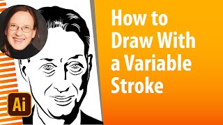 How to Draw with a Variable Stroke in Illustrator