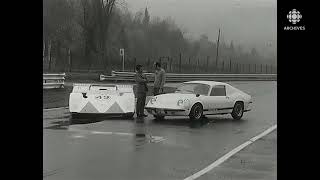 En 1971, essai de la Manic GT automobile québécoise sur le circuit de Mont-Tremblant