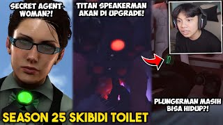 EPISODE TERBARU SEASON 25 SKIBIDI TOILET! TITAN SPEAKERMAN \u0026 CAMERAMAN PLUNGER AKAN KEMBALI !!