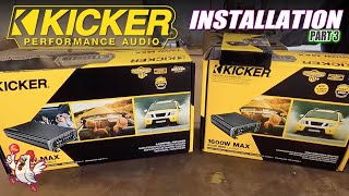 Kicker Install Part 3 The Amps