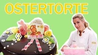 Dekorieren einer Ostertorte mit Andrea Schirmaier-Huber