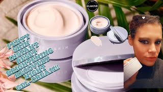 FENTY SKIN INSTANT RESET BRIGHTENING RECOVERY NIGHT GEL-CREAM Review \u0026 Demonstration!!