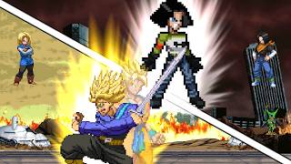 《Dargon ball film》02:Android 17(Super)& Future Trunks VS Android 17 (Future) & Android 18 (Future)