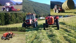 1.Schnitt 2016►Heuernte in Tirol►Lindner►Steyr[GoPro]