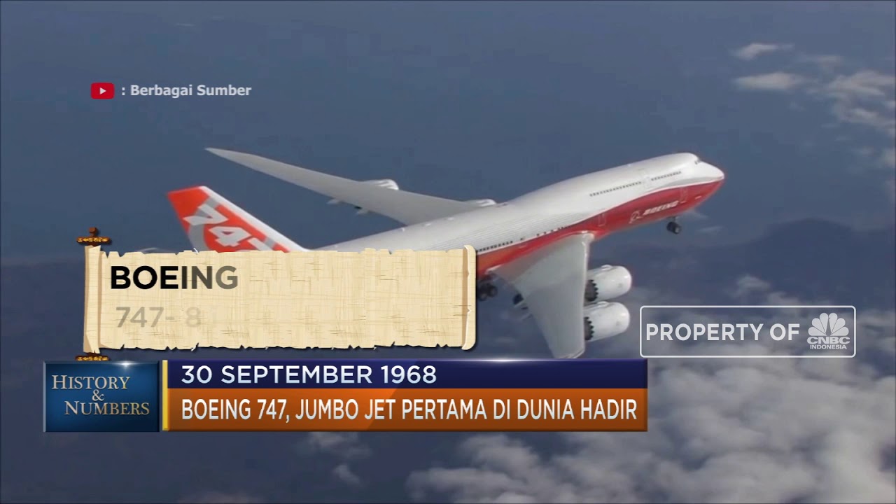 Lahirnya Boeing 747, Jumbo Jet Pertama Di Dunia - YouTube