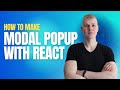 How to Make Modal Popup with React