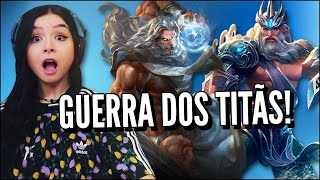 A GUERRA DOS TITÃS - MITOLOGIA GREGA - GUILHERME ANALISA (JOVENS REAGEM)