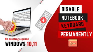 Stop Auto Key pressing | Disable Built-in Laptop Keyboard Permanently (+ Enable) | Windows 10,11