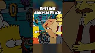 Bart and the Bicylce #thesimpsons #simpsons #shorts