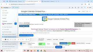 Google Calendar Embed Plus