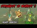 LIZALFOS VS SILVER LIZALFOS !! WEAKEST VS STRONGEST !! (The Legend of Zelda: Tears of the Kingdom)