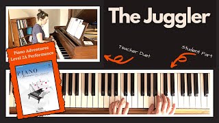 The Juggler 🎹 with Teacher Duet [PLAY-ALONG] (Piano Adventures 2A Performance)