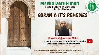 Friday Halaqa: Jun 4, 2021 - Quran and It's Remedies