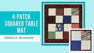 4-Patch Squared Table Mat (5/29/21)