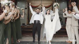 CALVIN \u0026 EUSEBI WEDDING HIGHLIGHT 4K || MUMBAI || Livolive Photos and Films #2024 #wedding