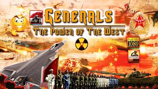 The Power Of The West MOD 🔥 C\u0026C Generals ZH  China  💪