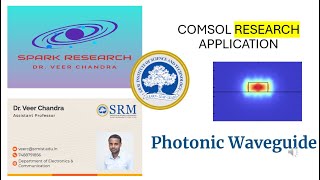 photonic waveguide design///COMSOL RESEARCH APPLICATION