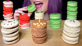 ASMR MACARON MONDAY MUKBANG #8 (NO TALKING) MOST POPULAR ASMR FOOD