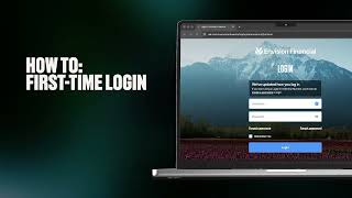 HOW TO: First-time Login