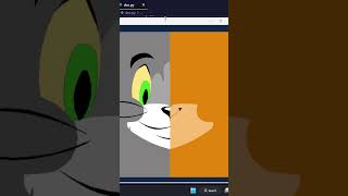 Draw Tom and Jerry | python turtle #python #coding #turtle