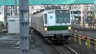 東京メトロ６０００系常磐線各柏行き柏駅到着