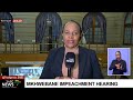 Advocate Busisiwe Mkhwebane's impeachment hearing continues