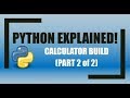 Python: How to Build and Export a Calculator using Tkinter (Part 2)