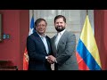 Declaración conjunta del Presidente Gabriel Boric y el Presidente de Colombia, Gustavo Petro