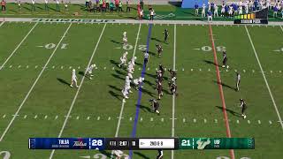 EA Sports College Football 25 Week 13 Tulsa Golden Hurricane Vs South Florida Bulls