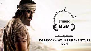 KGF-ROCKY WALKS UP THE STAIRS BGM / STEREO BGM
