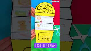 Bucket filler kindness writing craft for kids #kindness #classroomcommunity #secondgrade