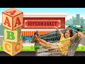 Learn ABC in the Supermarket with Salim |Smart kids learn the alphabet