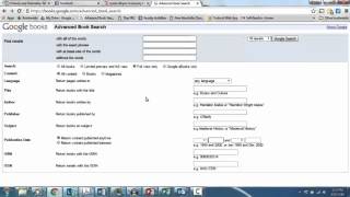 Using Google Books to Find Primary Sources