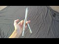 twirl ladder balisong butterfly knife tutorial 8