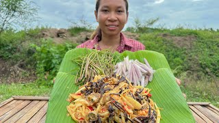 បុកល្ហុងខ្មែរ ក្តាមស្រែស្រស់ Chhom Sreypach